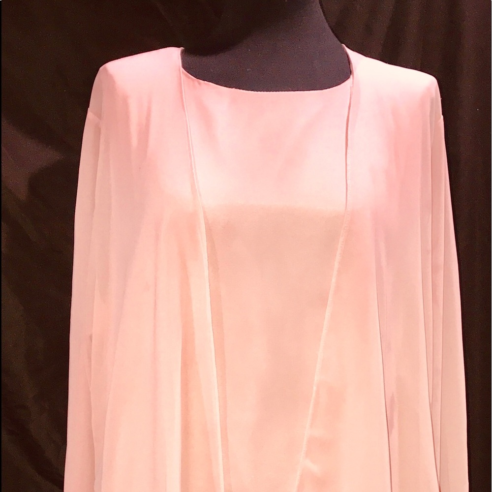 This is a “No Name” Chiffon Dress and Throw